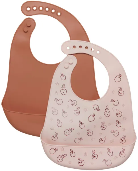 Silicone Bib (2-Pack) - 596 - ONESIZE