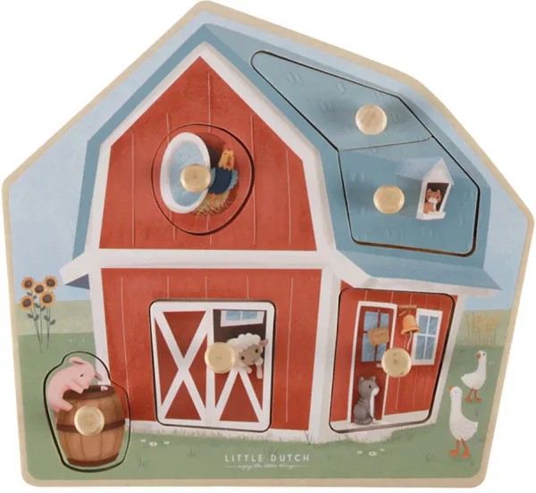 Wooden Puzzle - Little Farm